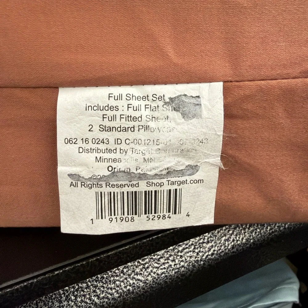 NWT THRESHOLD FULL SIZE SHEET‎ SET